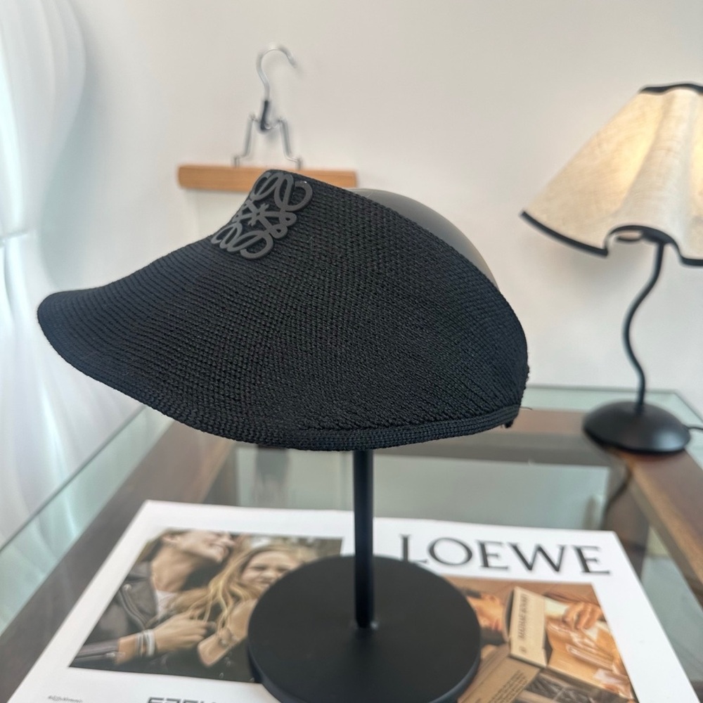 Loewe black woven sun hat - Picture 2 of 8